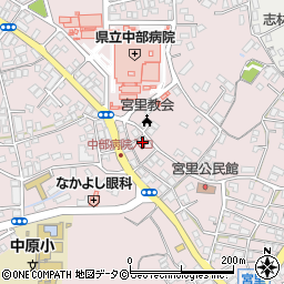 沖縄県うるま市宮里107周辺の地図