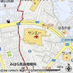 琉球銀行サンエー具志川メインシティ１ ＡＴＭ周辺の地図