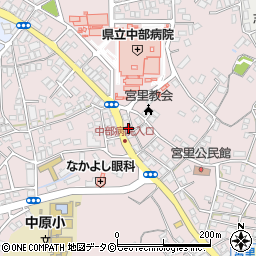 沖縄県うるま市宮里179周辺の地図
