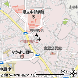 沖縄県うるま市宮里171-1周辺の地図