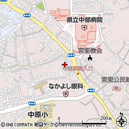 沖縄県うるま市宮里802周辺の地図