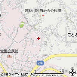 沖縄県うるま市宮里354周辺の地図