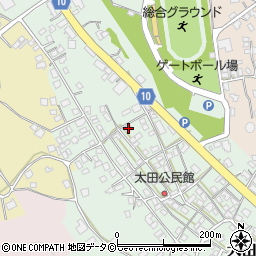 沖縄県うるま市大田290周辺の地図