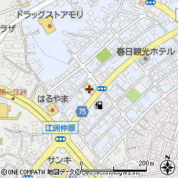 オートバックスニュー具志川店周辺の地図