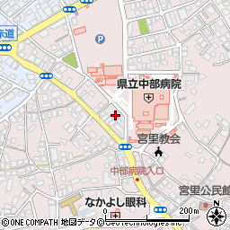 沖縄県うるま市宮里201-4周辺の地図