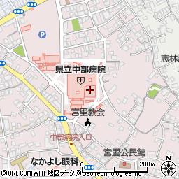 沖縄県うるま市宮里296周辺の地図