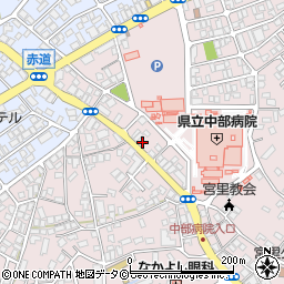 沖縄県うるま市宮里202-7周辺の地図