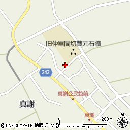 新垣商店周辺の地図