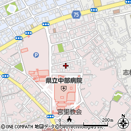 沖縄県うるま市宮里261周辺の地図