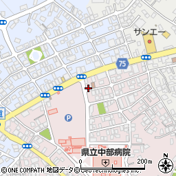 沖縄県うるま市宮里265-12周辺の地図