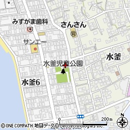 自治会事務所　西浜区周辺の地図