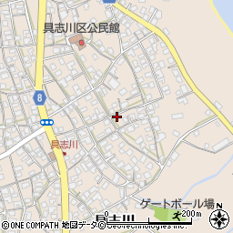 沖縄県うるま市具志川周辺の地図