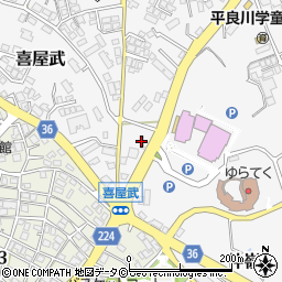 沖東交通具志川営業所周辺の地図