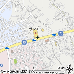 丸三サンエー　赤道店周辺の地図