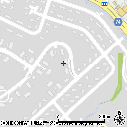 沖縄県沖縄市白川周辺の地図