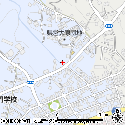 知花自動車整備工場周辺の地図