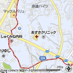 ユニオン赤道店周辺の地図
