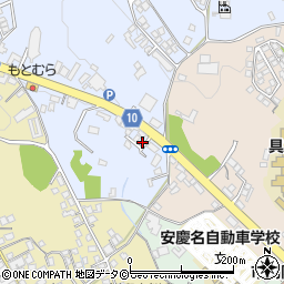 沖縄県うるま市田場1105-9周辺の地図