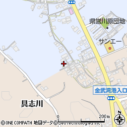 沖縄県うるま市田場819-3周辺の地図