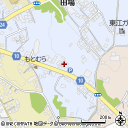 沖縄県うるま市田場1060周辺の地図