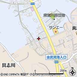 沖縄県うるま市田場355-8周辺の地図
