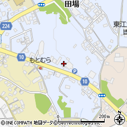 沖縄県うるま市田場1061周辺の地図