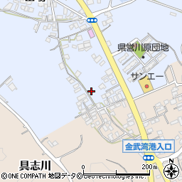 沖縄県うるま市田場352周辺の地図