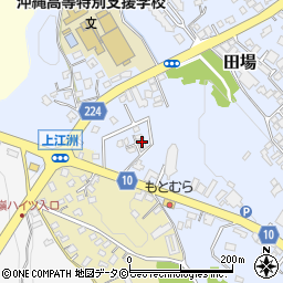 沖縄県うるま市田場1088周辺の地図