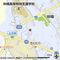 沖縄県うるま市田場1087-5周辺の地図