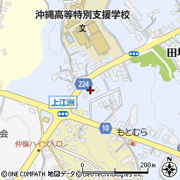 沖縄県うるま市田場1093周辺の地図
