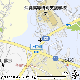 沖縄県うるま市田場1147-2周辺の地図