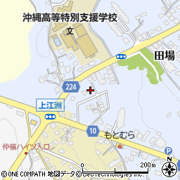 沖縄県うるま市田場1085-2周辺の地図