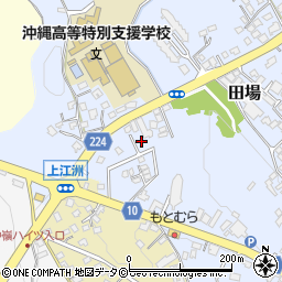 沖縄県うるま市田場1085-5周辺の地図