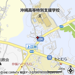 沖縄県うるま市田場1094周辺の地図