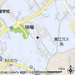 沖縄県うるま市田場986-2周辺の地図