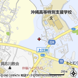 沖縄県うるま市田場1153周辺の地図