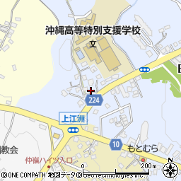 沖縄県うるま市田場1234-2周辺の地図