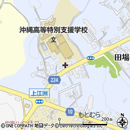 沖縄県うるま市田場1240周辺の地図