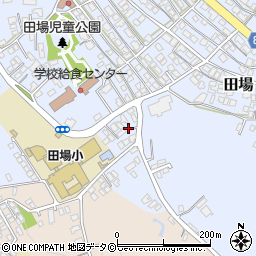 沖縄県うるま市田場711-20周辺の地図