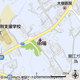 沖縄県うるま市田場989-3周辺の地図