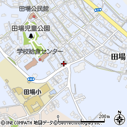 沖縄県うるま市田場4周辺の地図