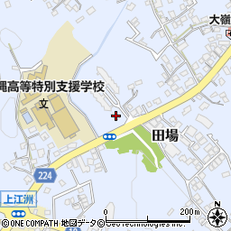 沖縄県うるま市田場1304周辺の地図