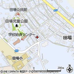 沖縄県うるま市田場6-2周辺の地図