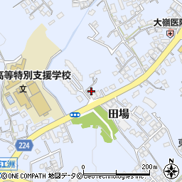 沖縄県うるま市田場1307周辺の地図