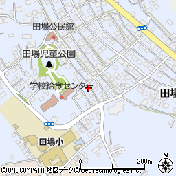 沖縄県うるま市田場2周辺の地図