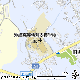 沖縄県うるま市田場1257周辺の地図