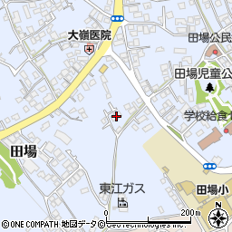 沖縄県うるま市田場1398-1周辺の地図