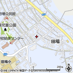 沖縄県うるま市田場48-7周辺の地図