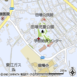 沖縄県うるま市田場841-1周辺の地図