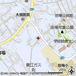 沖縄県うるま市田場1400-5周辺の地図